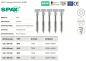 Preview: 500 Magazinschrauben, Spax Verlegeschraube (OSB) 4,5x60mm TX20