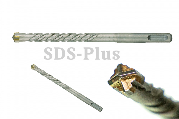 SDS Plus Hammerbohrer 5,0mm x 160/100mm Betonbohrer Steinbohrer Vierschneider