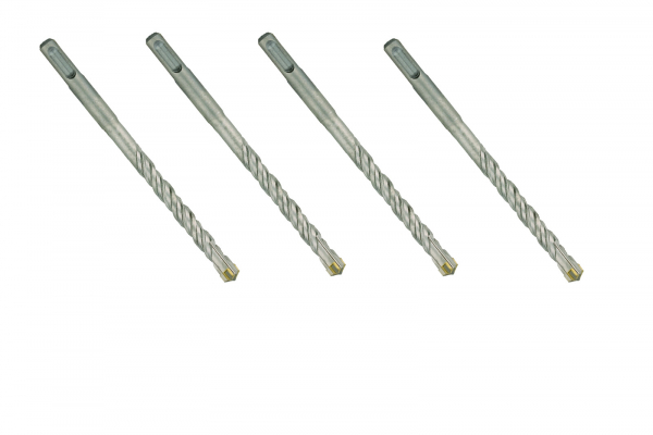 SDS Plus Hammerbohrer 6,5mm x 160/100mm Betonbohrer Steinbohrer Vierschneider
